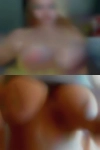 Nude women looking man